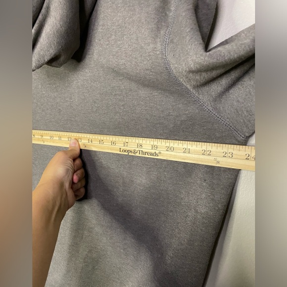 The North Face Heritage Patch Hoodie Sweatshirt LARGE Gray - Picture 6 of 7